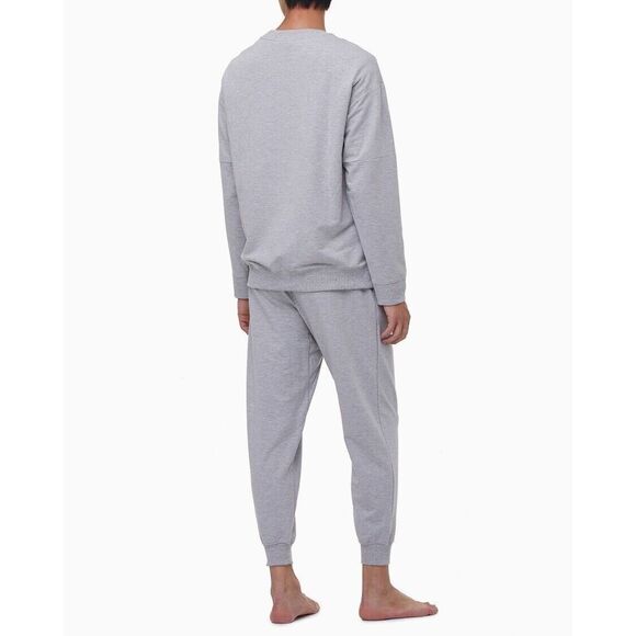 Calvin Klein Lounge NM2172050 Sweatshirt Men's Small Gray Cotton Pullover APP863 - Picture 8 of 9